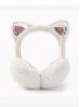 Colorful Sequins Cat Ears Plush Earmuff